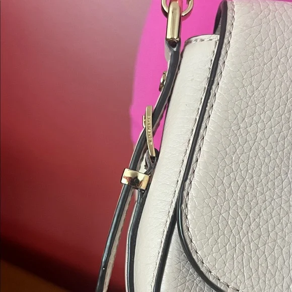 EUC Michael Kors Blush Pink Leather Crossbody Bag - Picture 3 of 16